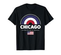 Chicago USA Shirt - Chicago Vintage American City Graphic Camiseta