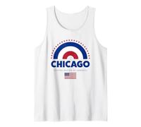Chicago USA Shirt - Chicago Vintage American City Graphic Camiseta sin Mangas