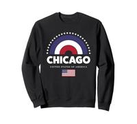 Chicago USA Shirt - Chicago Vintage American City Graphic Sudadera