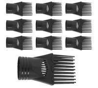 CHICAMPERA 10 Boquillas para Secador de Cabello Profesional, Accesorio Ligero de Plástico para Peinar en Casa o Viaje, Repuesto Práctico y Fácil de Usar