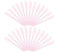 CHICAMPERA 100 Piezas Mini Lash Comb Small Plastic Eyebrow Brush Mascara Separator Portable Cosmetic Tool For Women