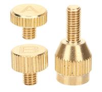 CHICAMPERA 1juego Tornillos de Cuello para Saxofón de Metal Dorado Accesorios Prácticos para Soprano y Tenor Fácil Instalación de Tornillería para Reparación y Sustitución