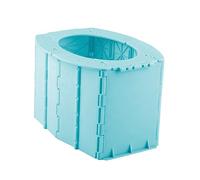 CHICAMPERA 1pieza Inodoro Plegable Para Niño Niña Asiento Portátil De Baño Para Viajes Wc Infantil Compacto Ligero Para Entrenamiento De Silla De Baño Material Pp Ecológico Color Azul