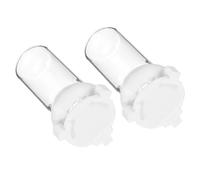 CHICAMPERA 2 Piezas Ant Feeder Station Transparente Dispensador de Agua para Hormigas Nido Portátil Duradero sin Abrir Hormiguero Material y Vidrio Seguro Fácil Uso