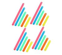 CHICAMPERA 30piezas Palos Geométricos para Matemáticas y Manipulativos De Habilidades Enseñanza De Geometría y Creatividad para Niño Niña