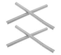 CHICAMPERA 4400 Clips en Forma de U para Sellar Salchichas y Embutidos de Aluminio, Compatibles Máquinas de Corte Manual, para Bolsas y Mallas Alimentarias
