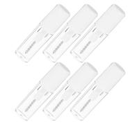 CHICAMPERA 6 Piezas Crema Líquida para Cejas Gel Transparente para Moldear y Peinar Cejas Fijación Duradera para Maquillaje Femenino y Masculino en Eventos Obsequios