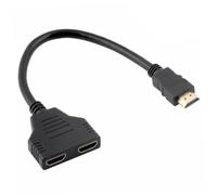 CHICAMPERA Adaptador Divisor Entrada Salidas Cable para Tv Proyector Consola Soporte Hdtv Conexión Estable