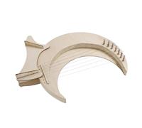 CHICAMPERA Arpa de Lira de Madera Lyre Harp Cuerdas para Principiantes con Cuerpo de Madera y Soporte Instrumento Musical Fácil de Tocar para Adultos