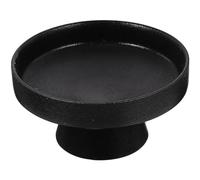 CHICAMPERA Bandeja de Frutas Elevada de Cerámica Multifuncional para Postres y Aperitivos Soporte Decorativo para Dulces para Cocina y Salón Almacenamiento Elegante y de Limpiar