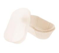 CHICAMPERA Bandeja de Papel Blanco para Hot Dogs de 6 Pulgadas, 50 Unidades, Resistente al Aceite y Portátil, Adecuado para Snacks y Fiestas
