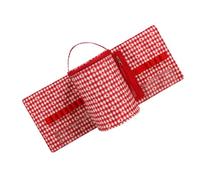 CHICAMPERA Bolsa para Labores de Tejer de Poliéster Reutilizable Compartimentos Organizadores, Diseño Práctico y Delicado, Adecuado para Proyectos de Crochet y Costura