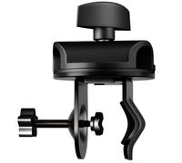 CHICAMPERA Clip para Micrófono de Metal Ajuste de Ángulo y Rotación 360 Grados para Montaje en Escritorio Compatible Micrófonos de 15mm para Actuaciones y Discursos