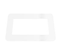 CHICAMPERA Cubierta Envolvente Adhesiva para Placa de Interruptor Doble 173X86 MM Acrílico Transparente, Pegatina para Enchufe de Pared Orientada a Decoración y Protección en Espacios