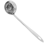 CHICAMPERA Cuchara Coladora de Acero Inoxidable para Sopa y Aceite Diseño Elegante, Fácil de Limpiar, Adecuado para Hot Pot y Cocinar Fideos en Casa