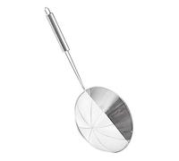 CHICAMPERA Cuchara Coladora de Inoxidable con Mango para Freír Escurrir y Servir Pasta Fideos y Vegetales de Limpiar y Colgar