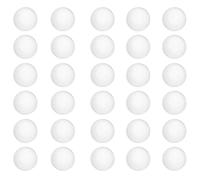 CHICAMPERA de Guijarros Decorativos de Transparente Hemisféricos 30 Piezas Superficie Lisa y Fácil de Usar para y Manualidades