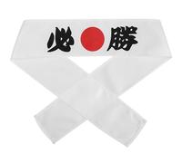 CHICAMPERA Diadema Japonesa Samurái de Tela Ajuste Cómodo y Ancho Moderado para Dojo y Ejercicios de Artes Marciales Estilo Japonés