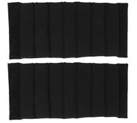 CHICAMPERA Divisores para Bolsa de Cámara Acolchados 28X11 CM Inserto Protector Absorbe Golpes 2 Piezas Negras Lisas Accesorio Portátil para Organización y Transporte en Fotografía y