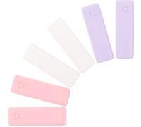 CHICAMPERA Estuche Portátil para Lentes de Contacto 6 Juegos de Pinzas Color Aleatorio Superficie Antideslizante para Uso Diario y Viaje
