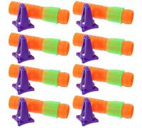 CHICAMPERA Extensores para Pasteles al Óleo y Crayones Compatibles, Soporte Plástico Multifuncional de 10 Piezas para Sesiones de Dibujo y Proceso Creativo