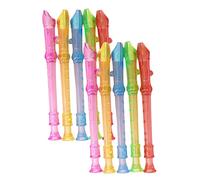 CHICAMPERA Flauta Dulce Transparente de 6 para Niños Educativo de 15 Piezas Juguete Musical para Iniciación para Material Reutilizable