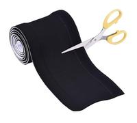 CHICAMPERA Funda Organizadora de Cables Negra de Neopreno Flexible para Agrupar y Proteger Cables Adecuado en Escritorio y Mantener Orden