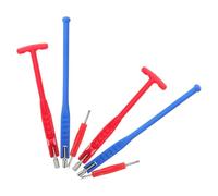 CHICAMPERA Kit de 6 Piezas Herramienta Extractora E Instaladora de Vástago de Válvula para Neumáticos sin Cámara, Material Plástico y Metal, Fácil de Usar y Protege las Ruedas