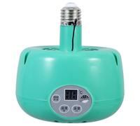 CHICAMPERA Lámpara de Calor para Cría de Pollitos con Temperatura Ajustable Emisor de Calor Seguro y Duradero para Gallineros y Mascotas Ventilador Integrado para Control Térmico Ambientes