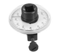 CHICAMPERA Medidor de Ángulo de Torque Grados Herramienta de Medición de Ángulo para Automóviles con Dial Transparente Perilla Estriada para Reducidos y Profesional