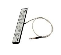 CHICAMPERA Pastilla Accesorios Piezoeléctrica Eléctrico Violonchelo para Metal Alta Sensibilidad y Alto Rendimiento Cable y Enchufe para Instrumentos Musicales