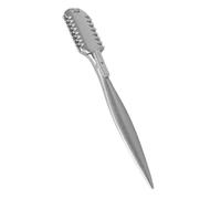 CHICAMPERA Peine Cortador de Pelo Herramienta Portátil de Aleación de Aluminio Diseño de Doble Cara y Recortar Cabello para Peluquería y Uso Personal