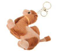CHICAMPERA Peluche de Camello para Mochila y Bolso Felpa Suave y Algodón PP, Diseño Adorable para Decoración Festiva y Obsequio Infantil