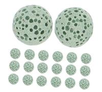 CHICAMPERA Perlas Difusoras De Piedra Volcánica Joyería Difusora De Aceite Purificador De Aire Natural Fácil De Usar