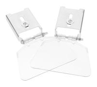 CHICAMPERA Protector Ocular Estable y Resistente para Acero Inoxidable y Abs para Protección Duradera Amoladora de Banco en Trabajos Esmeriladora