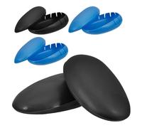 CHICAMPERA Protectores Auditivos de Silicona 4 Pares para Teñir el Cabello Suaves y Cómodos, Cubiertas Oídos para Uso Personal y Peluquería