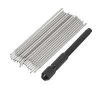 CHICAMPERA Recambios para Bolígrafo de Tatuaje con Núcleo Resistente y Carcasa Negra Kit Microblading Profesional para Artistas y Uso Personal Herramienta Auxiliar Duradera y Precisa