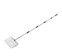 CHICAMPERA Recogedor de Estiércol para Gallinero con Mango Largo de Acero Inoxidable y Pala Amplia para Limpieza Cómoda en Granjas Avícolas Pequeñas y Exteriores