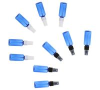 CHICAMPERA Set de 30 Botellas Spray Pet Negras de 50ml para Viaje y Actividades al Aire Libre, Envases Recargables para Cosméticos Dispensador Fácil de Llenar y Pulverizador Color Aleatorio