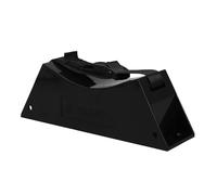 CHICAMPERA Soporte para Cilindro de Gas Negro con Correa Ajustable y Montaje en Pared, Fácil Instalación para Bombonas Camping y Tanques en Barcos y Laboratorios