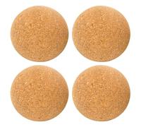 CHICAMPERA Tapones de Corcho de Vino 4 Piezas, Tapón Compacto de Madera Natural 5 Cm para Decantador Doméstico, Corcho Resistente al Desgaste para Sellado Hermético y Conservación en Uso