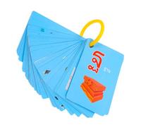 CHICAMPERA Tarjetas Flash Bilingües Interactivas para Aprendizaje De Tailandés Cajas De Tarjetas Fonéticas Educativas para Niño Niña Desarrollo del Lenguaje y Vocabulario Diario