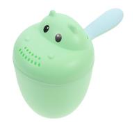 CHICAMPERA Taza de Enjuague para Bebés Forma de Hipopótamo, Material Pp, Fácil de Sostener y Verter Agua, Adecuado para Baño Seguro y Divertido