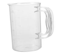 CHICAMPERA Taza Medidora de Plástico Reutilizable con para Cocina para Leche Jugos y Postres de Limpiar y Uso Cómodo para Repostería y Alimentos