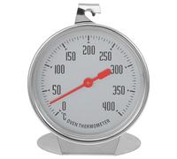 CHICAMPERA Termómetro para Horno Dial Indicativo Fácil de Leer, Acero Inoxidable Resistente para Cocina Profesional y Horneado Preciso hasta 400℃