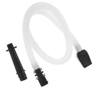 CHICAMPERA Tubo Flexible en Instrumentos de Viento de Abs Blanco, Ligero y Flexible de Melódica Profesional Accesorio Adecuado para Estudiantes y Niños