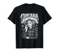 Chicana Mi Vida Loca Mujer Payasa Rosa Camiseta