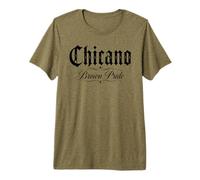 Chicano Mexicana México Brown Latino Raza Barrio Pride Latina Camiseta Premium