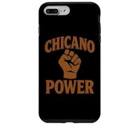 Chicano Power - Bandera Mexicana de México, Color marrón Latino Raza No Migra Carcasa para iPhone 7 Plus/8 Plus