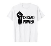 Chicano Power Mexicana México Brown Fuerte Latina Raza Barrio Camiseta